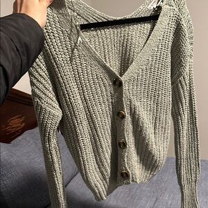 Sage Women's Sweater Cardigan